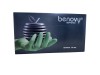 Перчатки Benovy Nitrile MultiColor нитриловые, зеленые, XS, 50 пар в блоке (Бинови)