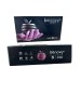Перчатки Benovy Nitrile MultiColor нитриловые, розовые, S, 50 пар в блоке (Бинови)