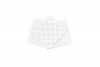 Салфетка Safety белая, безворсовая, перфорация "сетка", 5х5см, 240 шт в упаковке (Сейфети)