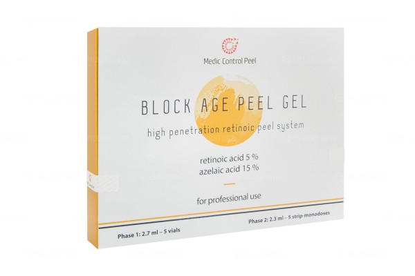 Химический пилинг Medic Control Peel Block Age Peel Gel 2, набор 5+5шт. (Медик Контрол Пил)