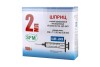 Шприц SFM 2мл. 3-х компонентный, с иглой 0,6x30-23G (LUER LOCK)