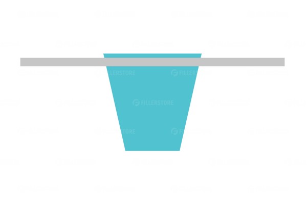 Трусы мини-бикини женские Gexa голубые, пл.20, р.44-48, 25 шт в упаковке (Гекса)