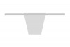 Трусы мини-бикини женские Gexa белые, пл.20, р.44-48, 25 шт в упаковке (Гекса)
