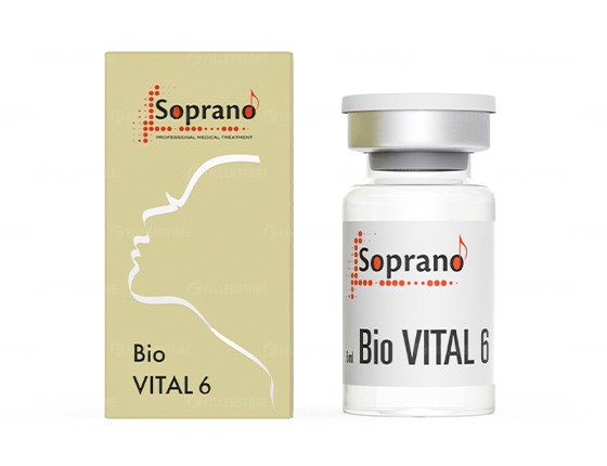 Биоревитализант Soprano Bio VITAL 6, 6мл (Сопрано Био Витал 6)