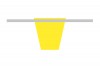 Трусы мини-бикини женские Gexa желтые, пл.20, р.44-48, 25 шт в упаковке (Гекса)