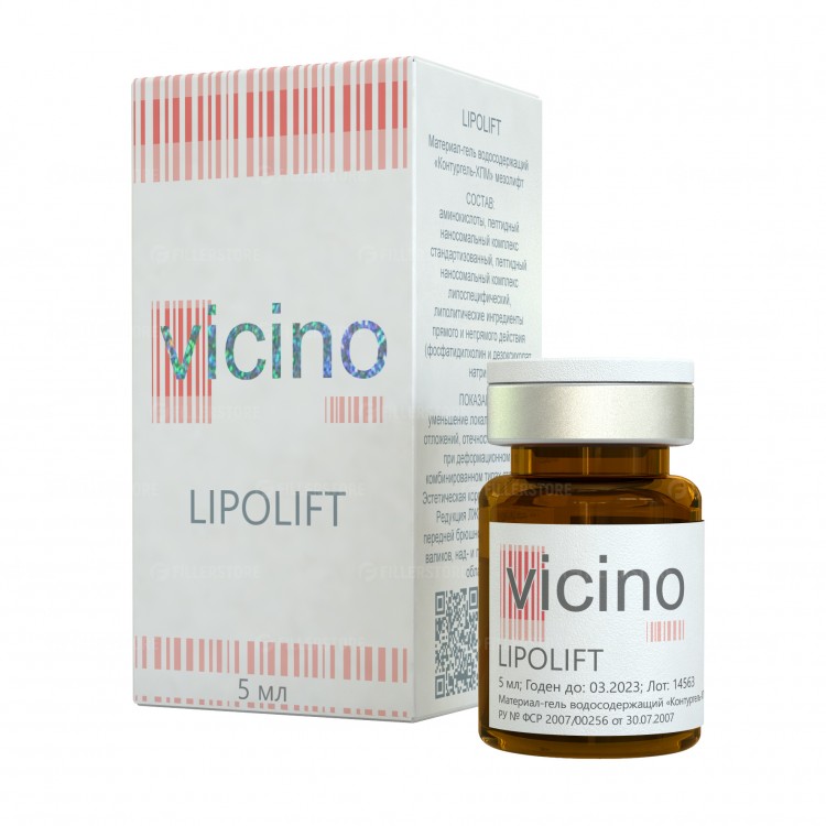 Липолитик Материал-гель водосодержащий КОНТУРГЕЛЬ-ХПМ VICINO LIPOLIFT ...