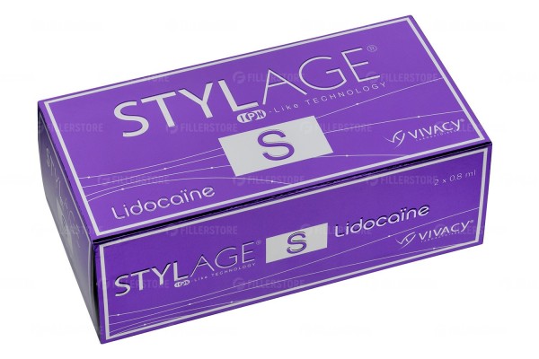 Филлер Stylage S Lidocaine, 2x0.8мл (Стилаж S с лидокаином)
