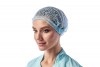 Шапочка "Шарлотта" Medicosm голубая, 100 шт в упаковке (Медикосм)