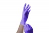 Перчатки нитриловые SFM-Stable-Work фиолетовые, размер M, 50 пар в блоке