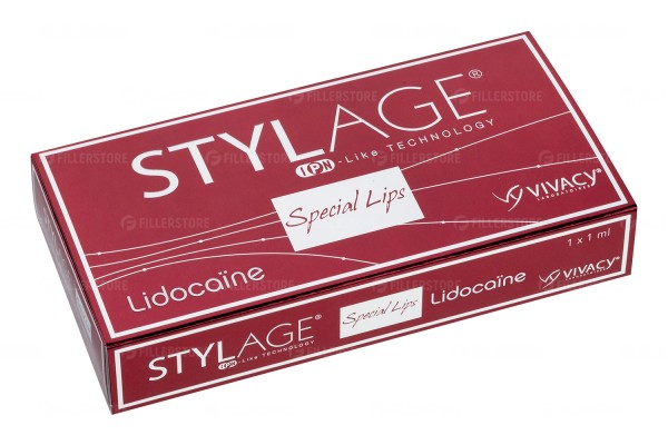 Филлер Stylage Special Lips Lidocaine 1x1мл (Стилаж Спешл Липс с лидокаином)