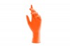 Перчатки Adele нитриловые Оранжевые, р. М, 50 пар в блоке (Адель) 