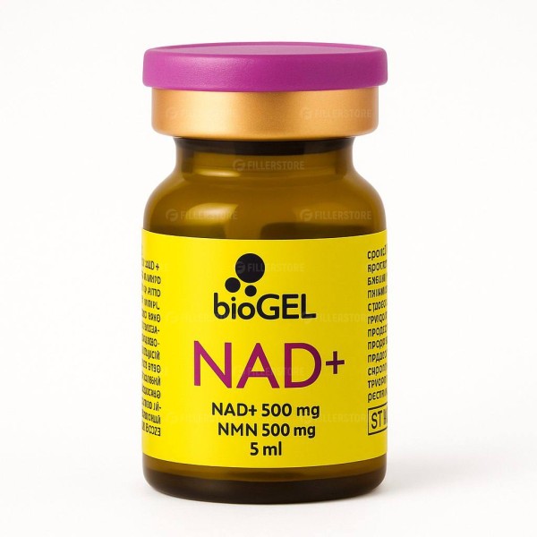 Гель косметический для ухода за кожей лица bioGEL NAD+500мг 5 мл (Биогель НАД)