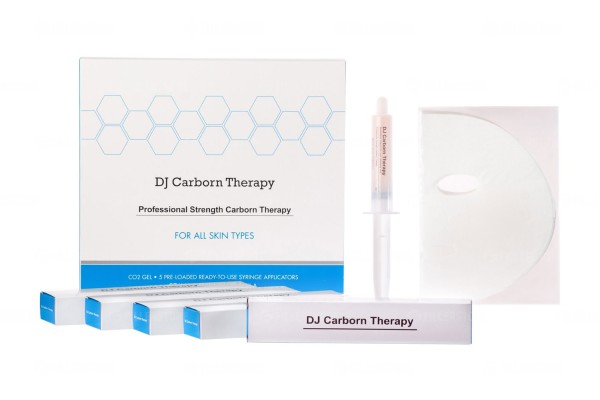Карбокси-маска для лица DJ Carborn Therapy Face & Neck 5x25мл (ДиДжей Карбон)