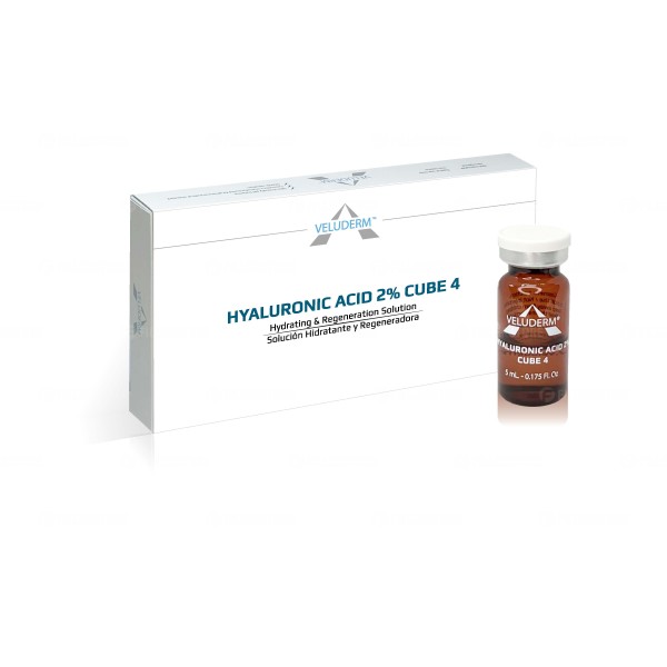 Гель косметический для ухода за кожей VELUDERM HYALURONIC ACID 2% CUBE 4, 5мл (Гиалуроник 2% Куб 4)