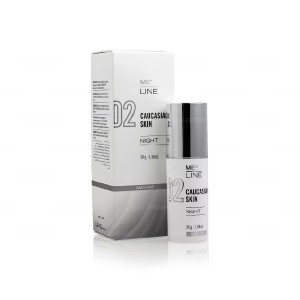 Ночной крем 02 M.E. LINE Caucasian Skin Day 30мл (Милайн Европеоидная кожа)