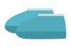 Бахилы низкие с дв.подошвой Gexa голубые, пл.25/40, 25 пар в упаковке (Гекса)