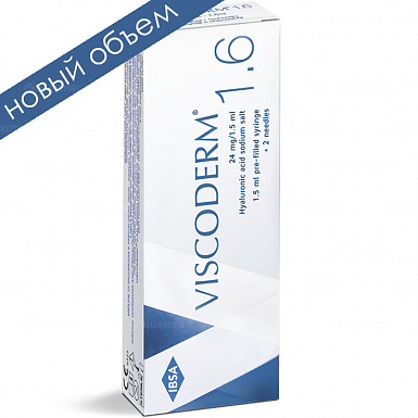 Биоревитализант Viscoderm 1.6% 1,5мл (Вискодерм)