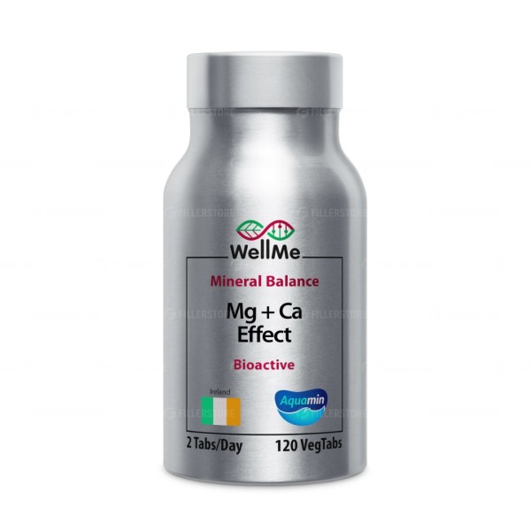 БАД Магний+Кальций Эффект WellMe  Magnesium + Calcium Effect 120 таб. (ВЭЛЛМИ)