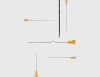 Мезонити Honey Derma Thread PLACL Double screw Duo Normal Spiral 26Gx38mm - 60mm (Хани Дерма Фред)