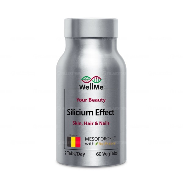 БАД Кремний Эффект WellMe Silicium Effect 60 таб. (ВЭЛЛМИ)