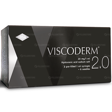 Биоревитализант Viscoderm 2% "Трио" 3х1мл (Вискодерм)