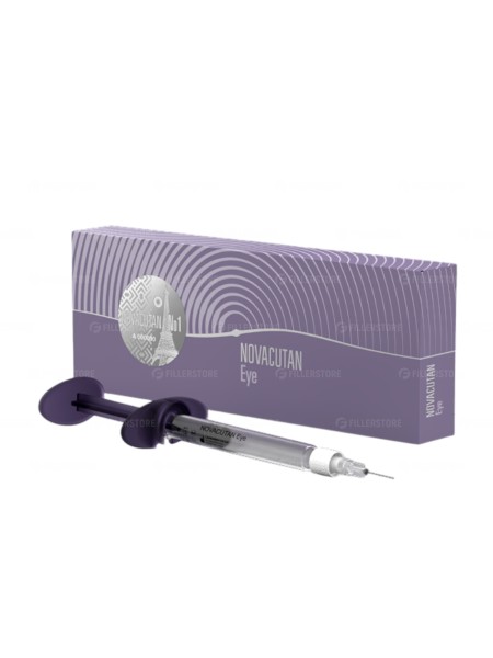 Гель интрадермальный с гиалуронатом натрия Novacutan Eye 1х2мл (Новакутан Ай)