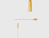Мезонити Honey Derma Thread PLACL Cogging Screw  DSP type 25Gx38mm - 136mm (Хани Дерма Фред)