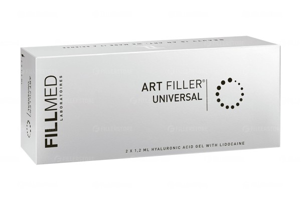 Филлер Fillmed Art Filler Universal with Lidocaine 2x1.2мл (Филлмед Арт Филлер Юниверсал с лидокаином)
