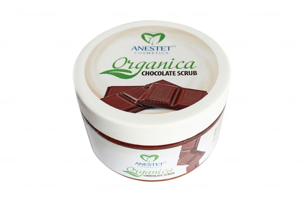 Скраб сахарный шоколад Anestet Organica 250мл (Анестет Органика)