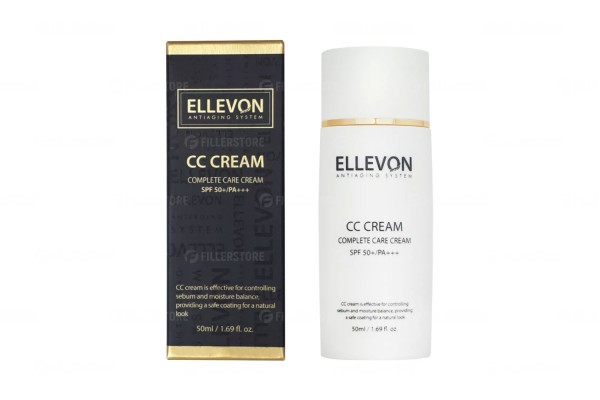 Крем для лица Ellevon CC Cream SPF50+/PA++, 50мл (Эллевон)
