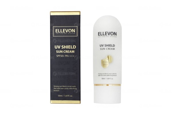 Солнцезащитный крем для лица Ellevon UV Shield Sun Cream SPF50+ PA++++, 50мл (Эллевон)