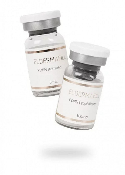 Биорепарант Eldermafill PDRN Lyophilizate + Activator 100мг+5мл (ПДРН Лифолизант + Активатор)