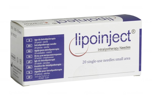 Игла для интралипотерапии Lipoinject Aqualyx 25G small (Липоинджект Акваликс)