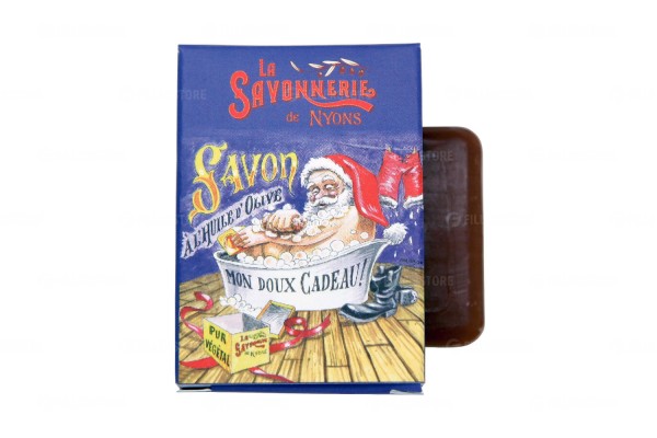 Мыло с хлебом с пряностями "Дед Мороз в ванной" La Savonnerie de Nyons 25 гр