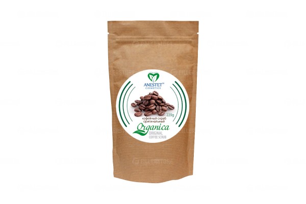Скраб кофейный оригинальный Anestet Organica 220гр (Анестет Органика)