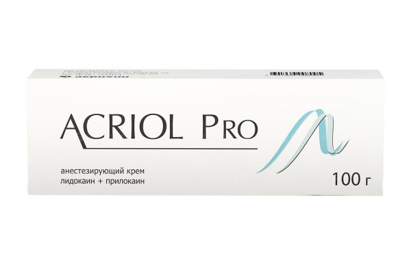 Анестезирующий крем Acriol Pro Cream 100гр (Акриол Про)