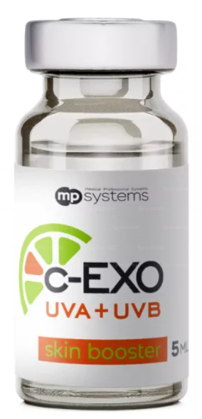 Эксзосомальный скинбустер mp system C-EXO UVA + UVB 5х5мл (МП Систем Си-Экзо УВА+УВБ)