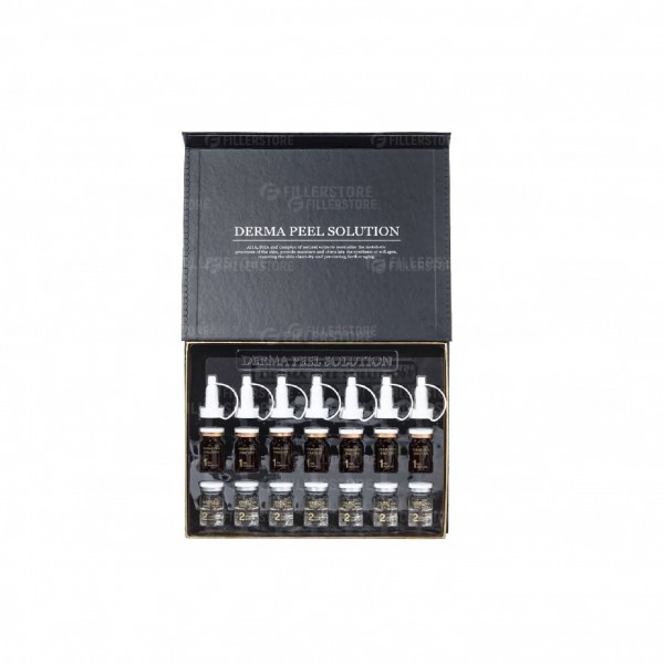 Набор для пилинга Ellevon Derma Peel Solution 5мл.x7+5мл.x7 (Эллевон)