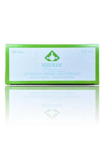 Мезоигла Mesoram 30G 0.3x4, 100 шт. в уп., 710303 (Мезорам)