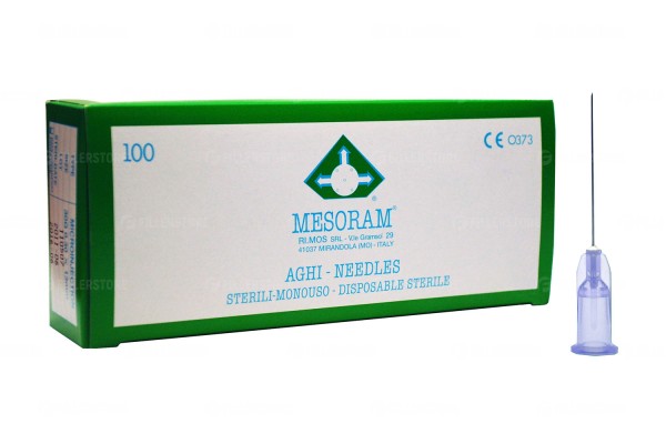 Мезоигла Mesoram 30G 0.30x25, 100 шт. в уп., 712308 (Мезорам) Мезоигла Mesoram 30G 0.30x25, 100 шт. в уп., 712308 (Мезорам)