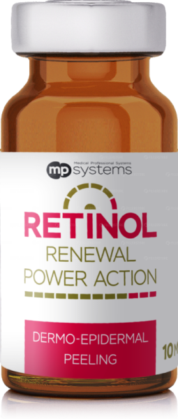 Наносомальный ретиноевый пилинг mp systems RETINOL RENEWAL POWER ACTION 5х10мл (МП Систем)