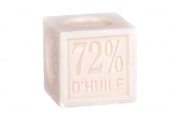 Марсельское мыло в форме куба с хлопком La Savonnerie de Nyons 100гр