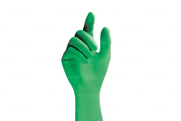 Перчатки хирургические SFM латексные стерильные неопудренные, зеленые, р. 7.5, 40 пар в блоке