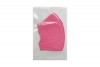 Маска защитная неопреновая Safety, розовая, 5шт в пакете (Сейфети)