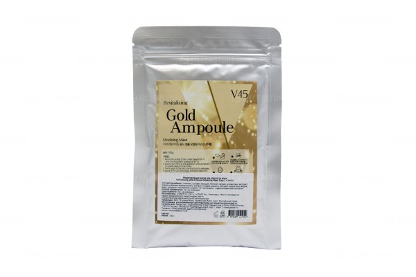 Маска для лица V45 Revitalizing Gold Ampoule Modeling Mask 1кг (В45)