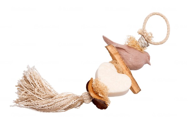 Декоративная косичка из мыла из палисандрового дерева "Птицы" La Savonnerie de Nyons