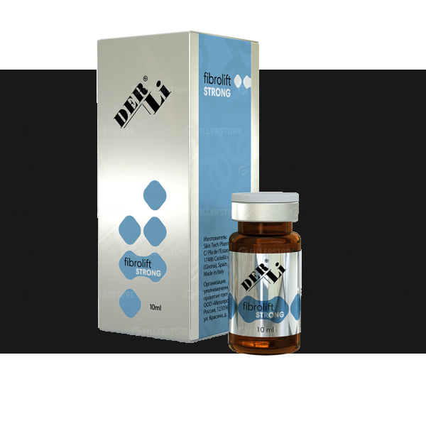 Жидкие бионити Материал-гель водосодержащий КОНТУРГЕЛЬ-ХПМ Derli FIBROLIFT STRONG 10мл (Дерли Фибролифт Стронг)