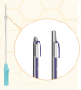 Мезонити Honey Derma Thread PDO COG 1R 23Gx90mm - 160mm (Хани Дерма Фред)